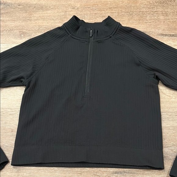 Lululemon Rest Less Cropped Half Zip - Picture 4 of 15